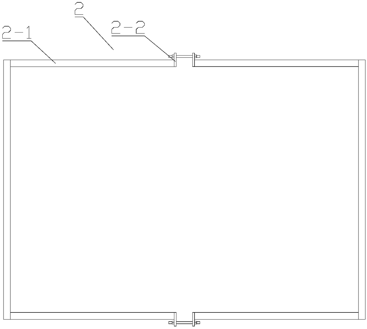 Welding fixture and welding method for ensuring flatness of hot chamber shell