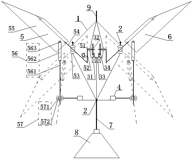 Conical rotary flapping wing aircraft