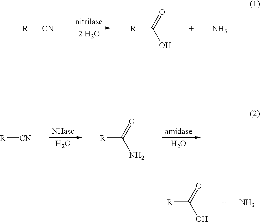 Production of 3-hydroxycarboxylic acid using nitrilase
