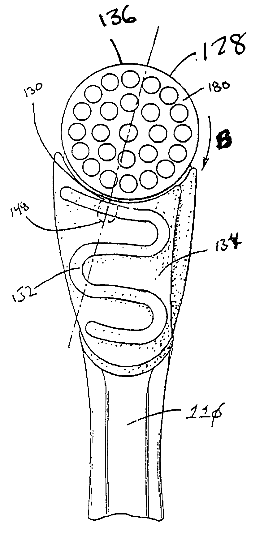 Toothbrush having a movable upstanding cleaning element