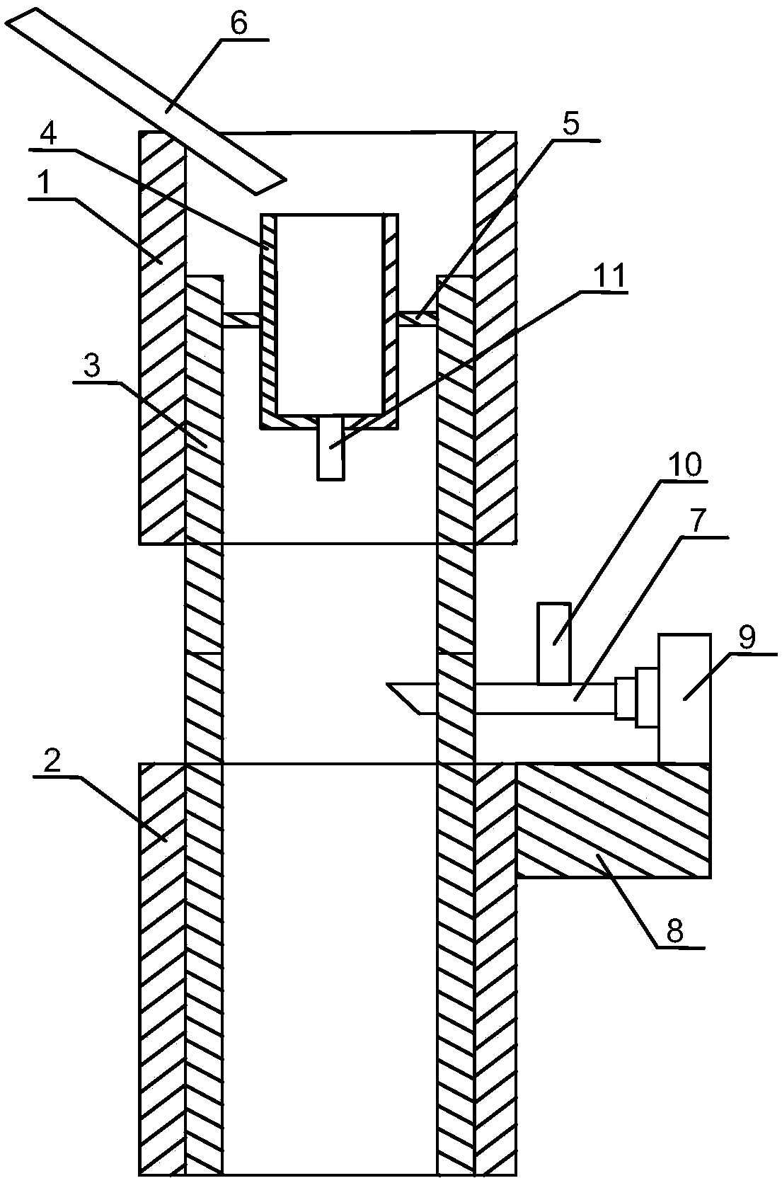 Preparation system of organic polymer water treatment agent