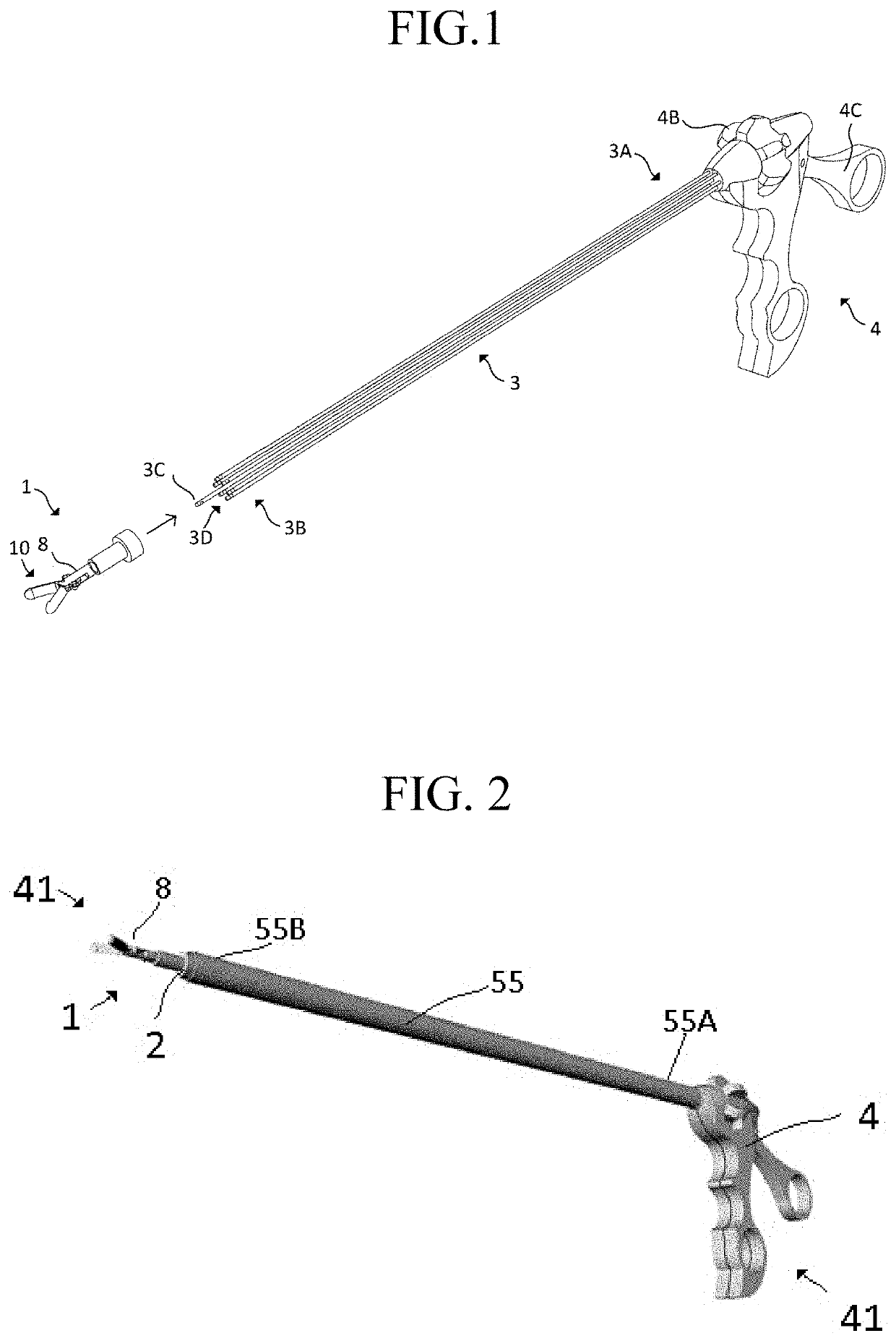 Fairing for free scar instrument and method