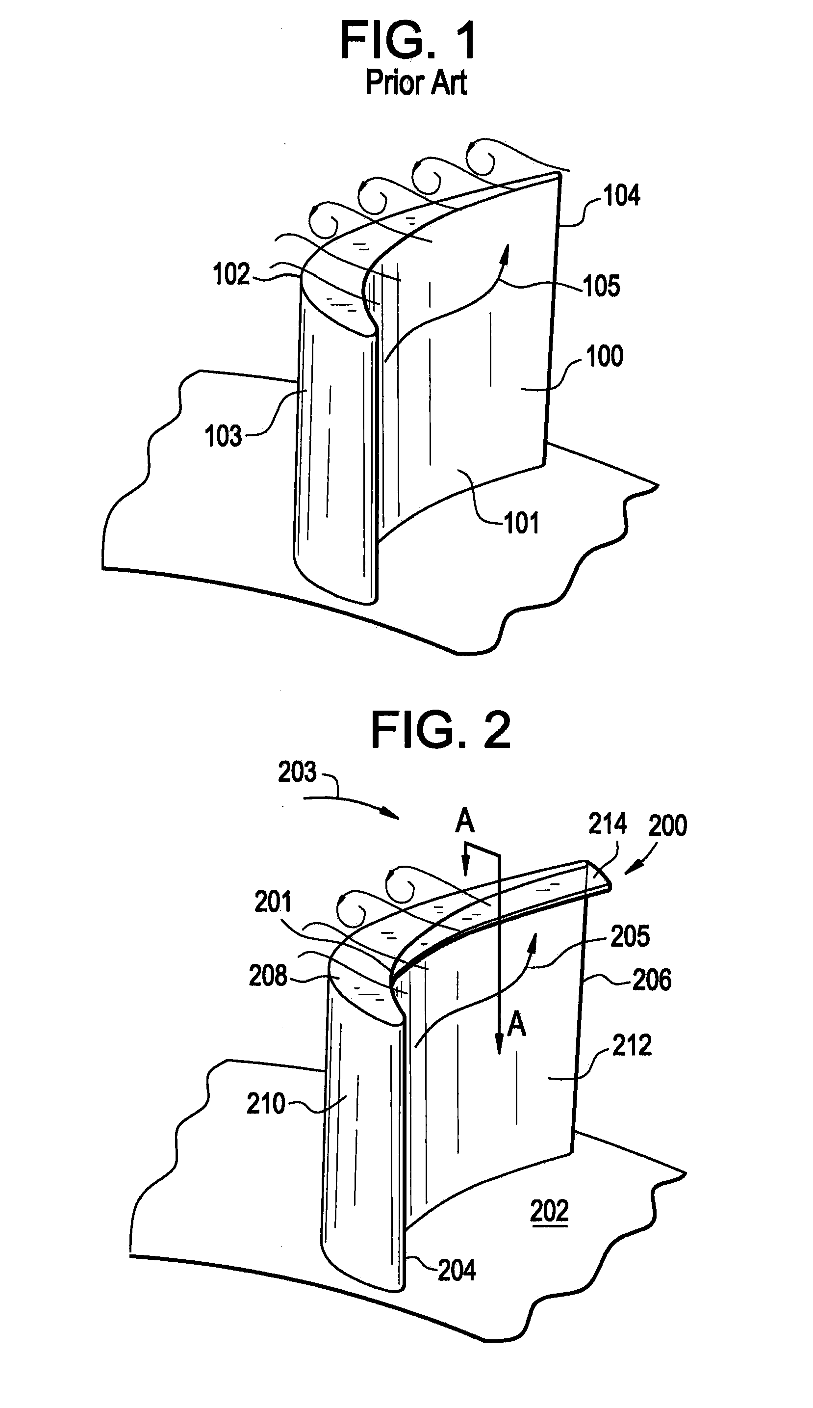 Turbines And Turbine Blade Winglets