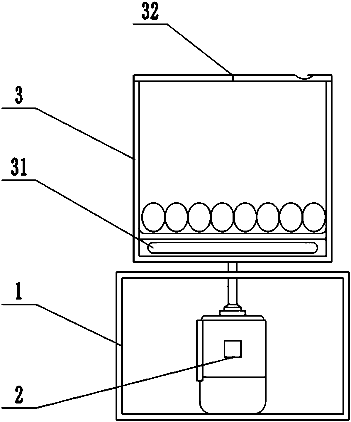 Poultry egg shell peeling method