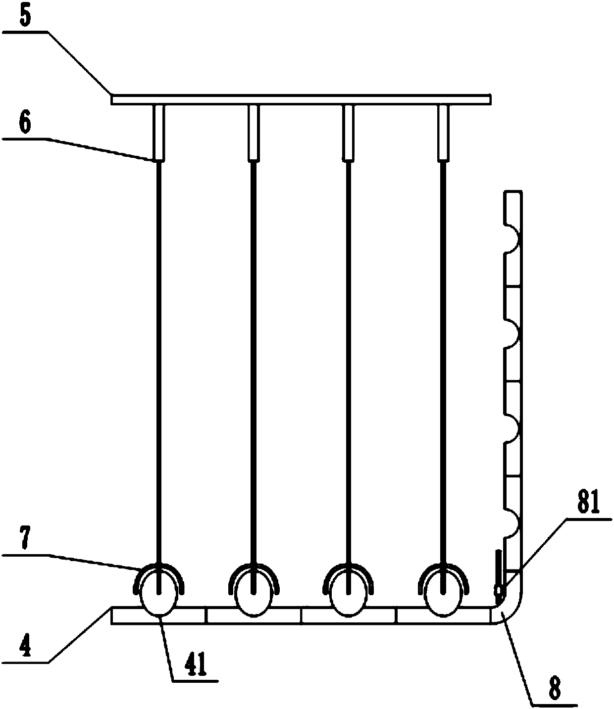 Poultry egg shell peeling method