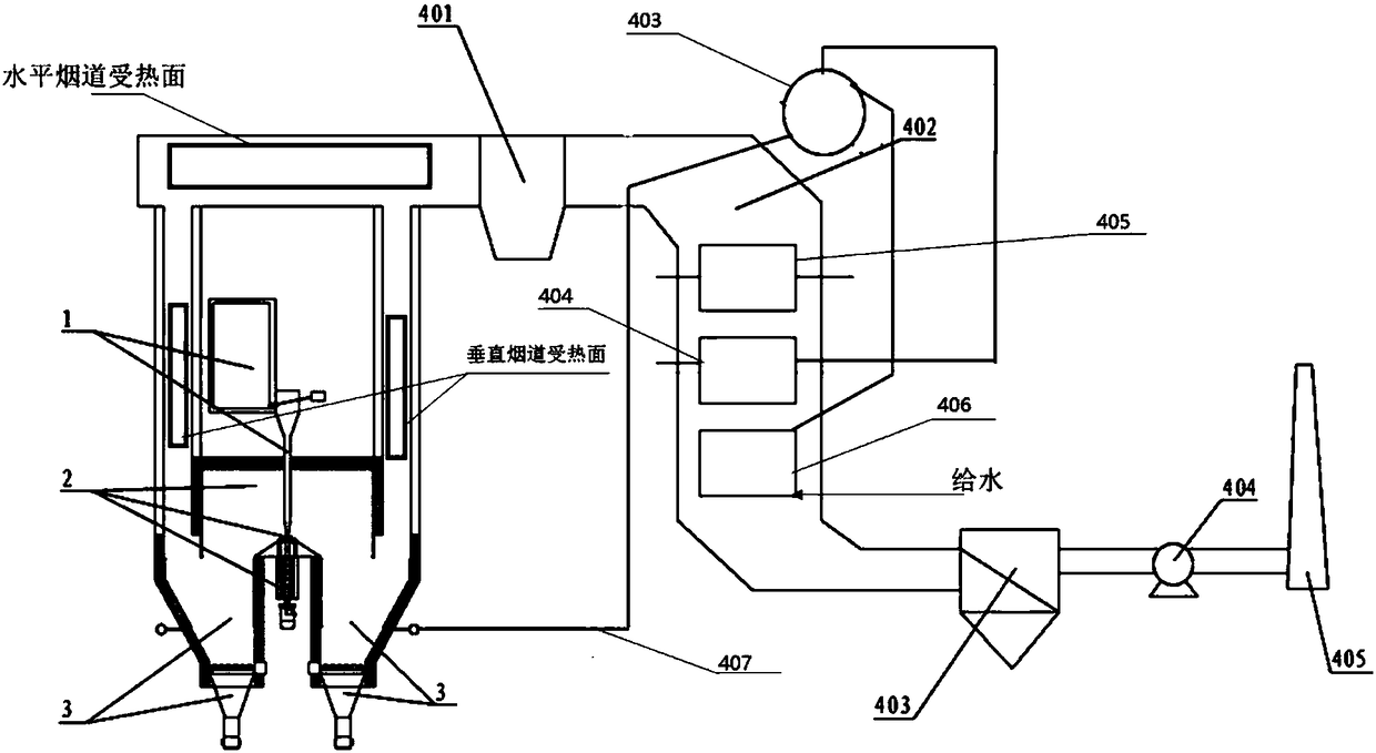 Liquid molten slag dry type centrifugal pelletization and waste heat recycling system