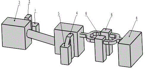 Stainless steel slag drying and air separation device and drying and air separation method