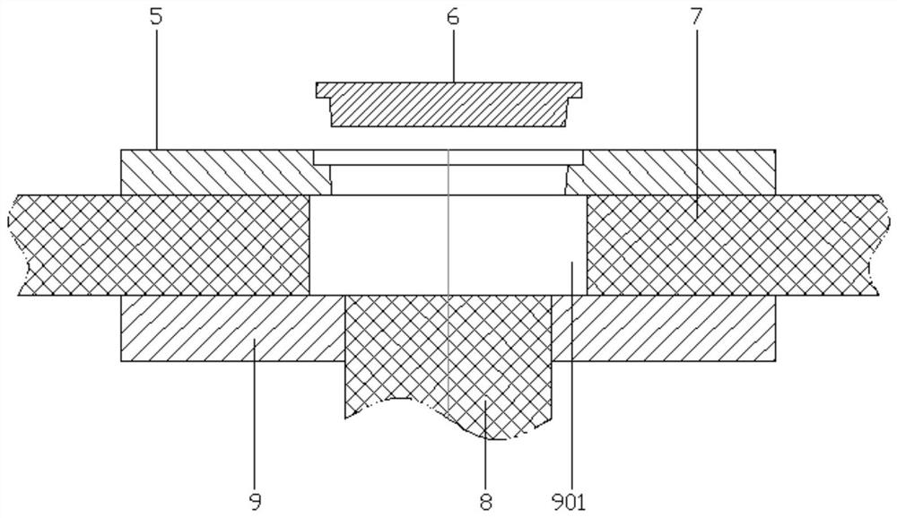 Special standard gunpowder block for firework lattice structure and preparation method thereof