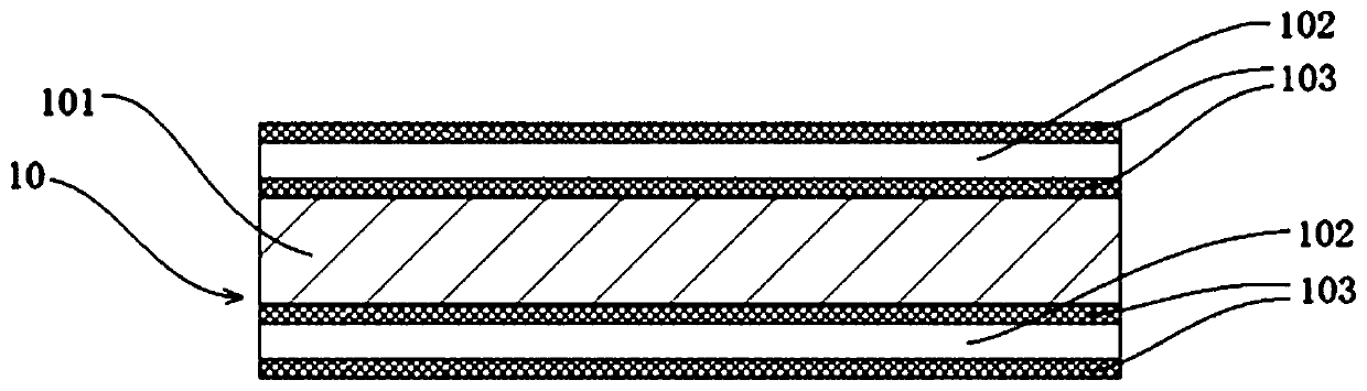 Electrode pole sheet and an electrochemical device
