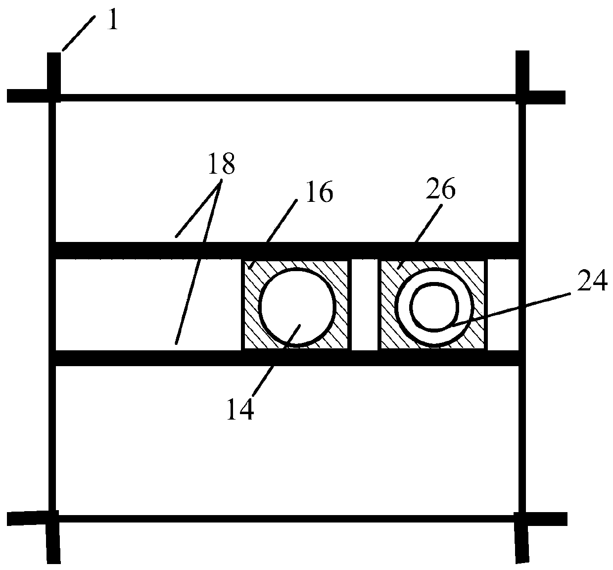 Indoor test device for lateral subgrade reaction coefficient under different stress paths