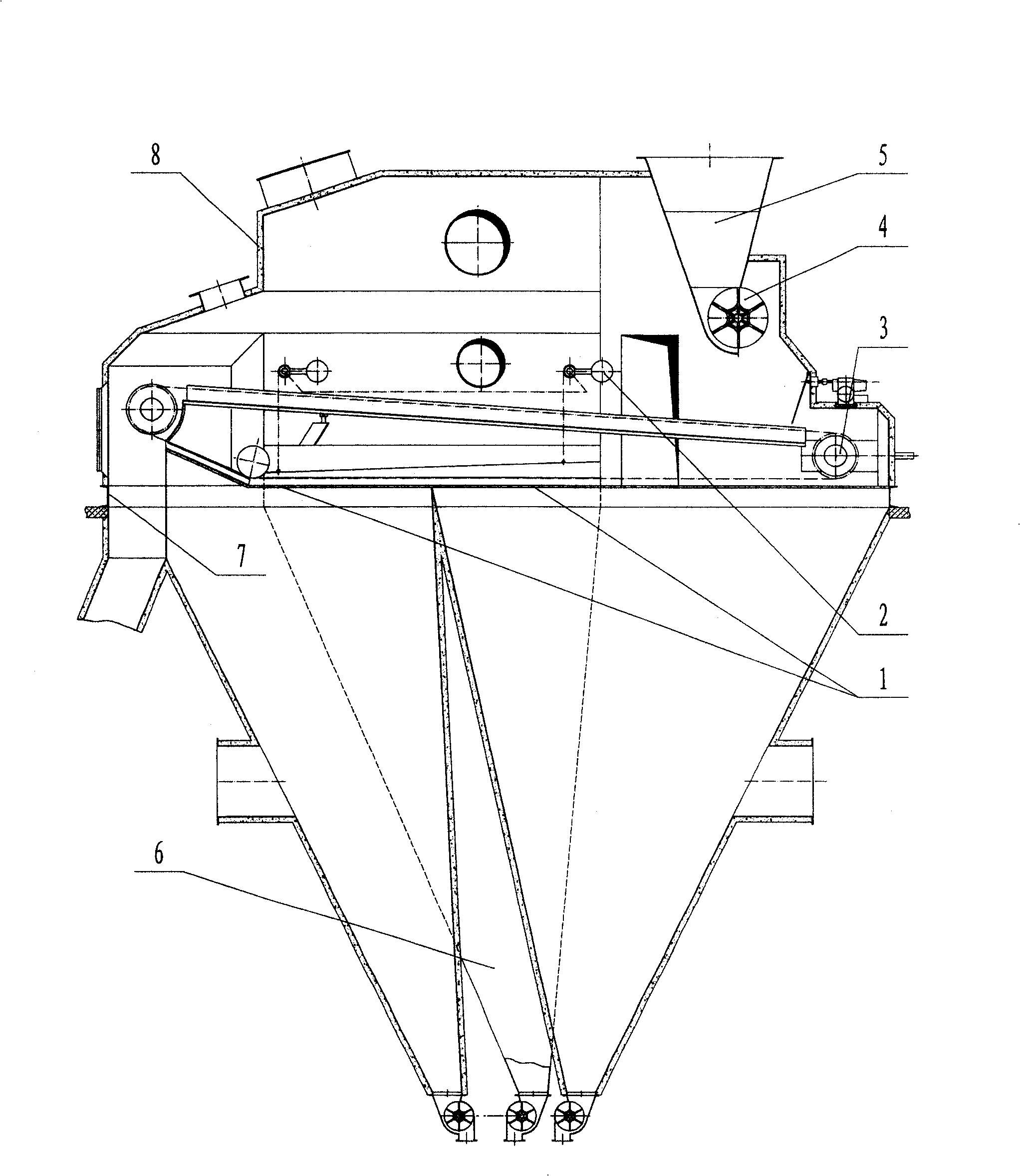 Technique for preparing furnace coal combined coking with coals