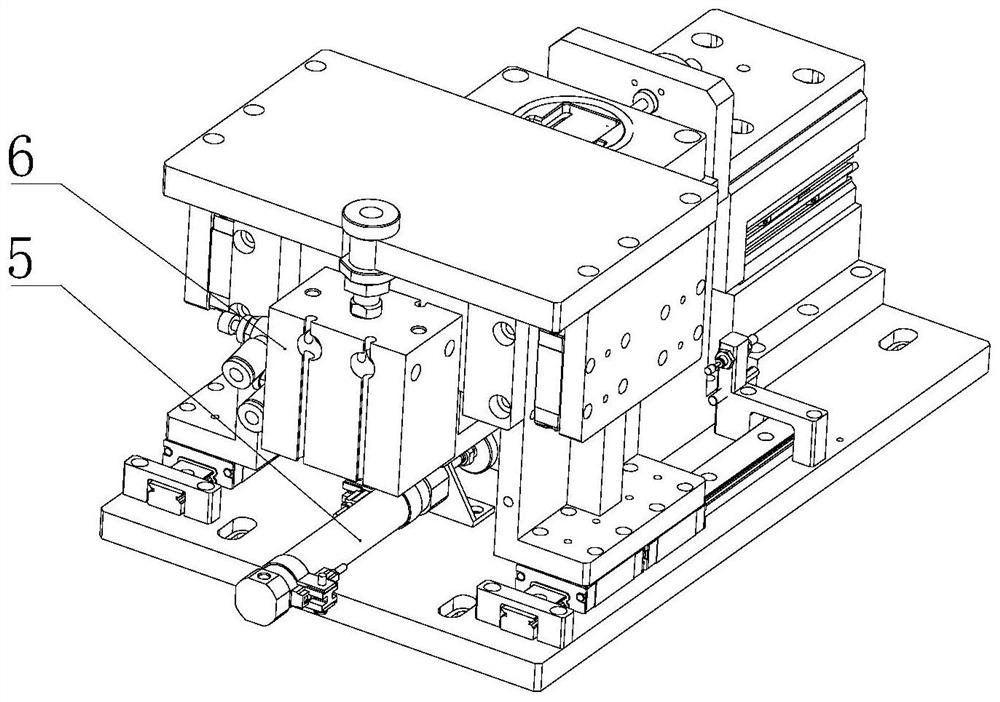 Battery Helium Test Clamping Mechanism