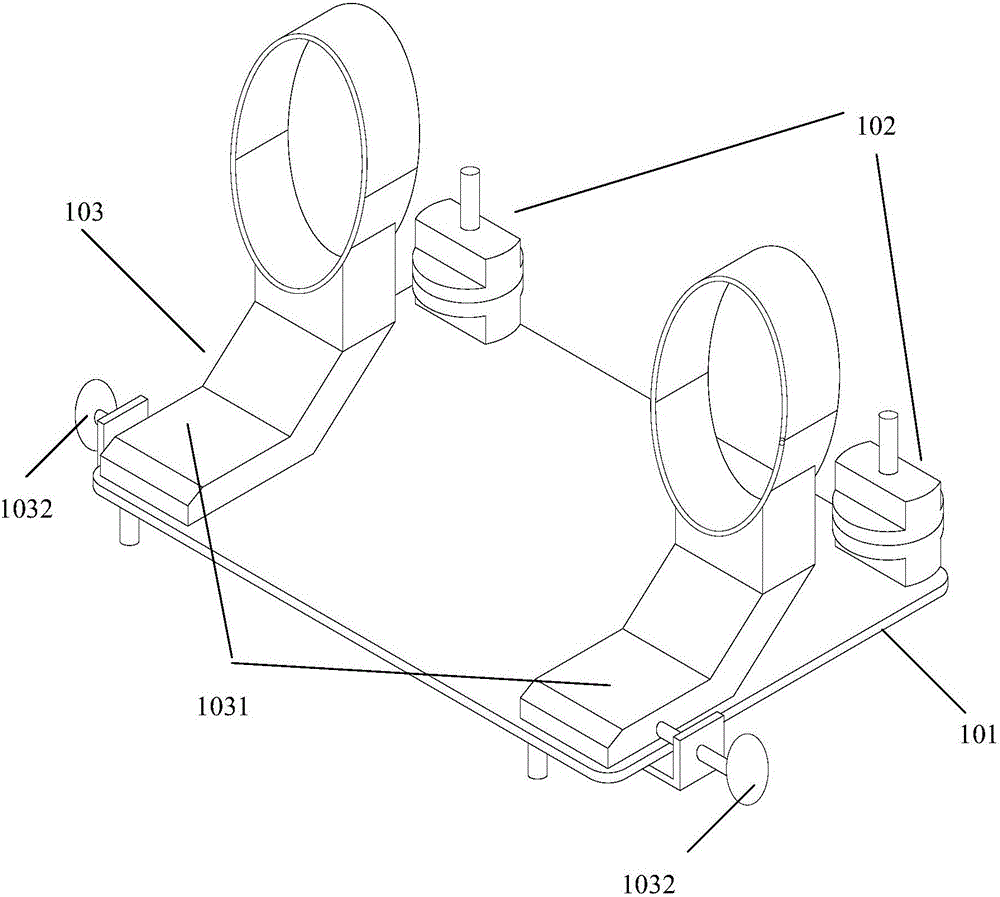 Adjustable camera stand for dual cameras and dual-camera animated picture shooting device
