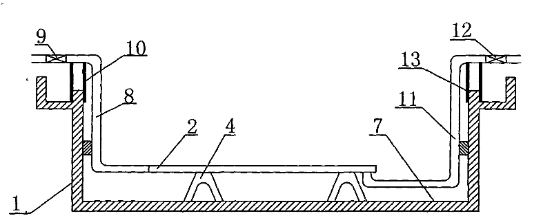 Large-scale self-aligning roller bearing ring quenching and cooling method