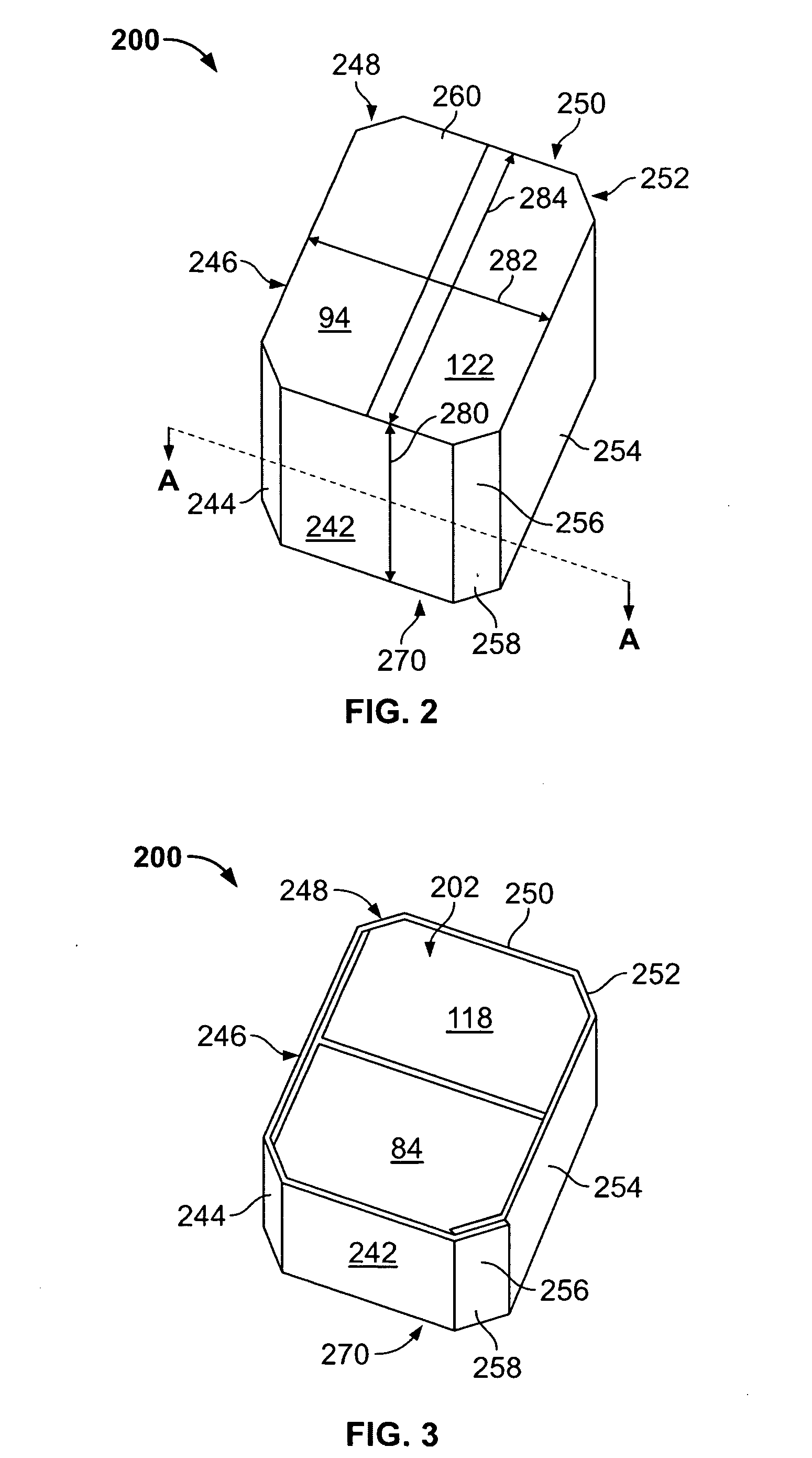Blank, apparatus and method for constructing container