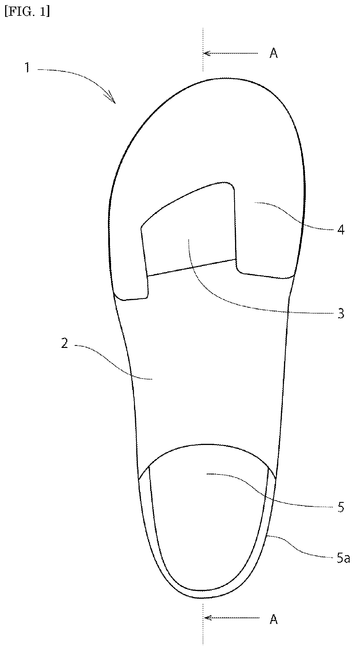 Shoe insole and shoe with insole structure
