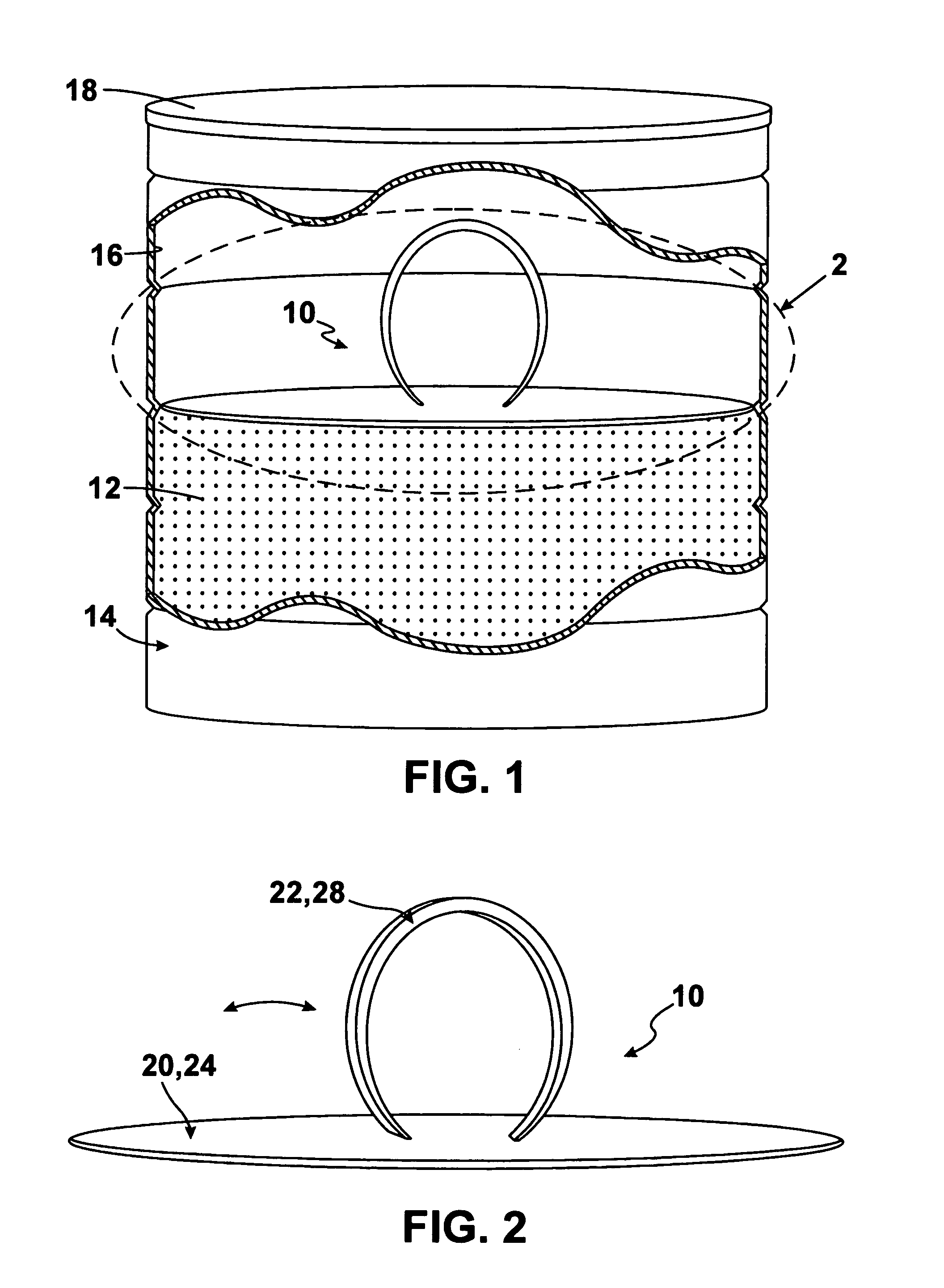 Device for preserving freshness of contents of a container