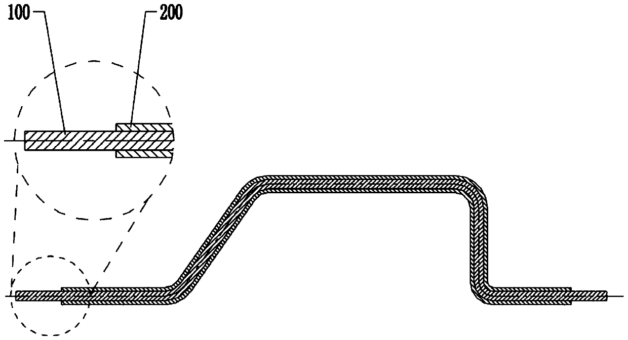 Production process of rubber bent pipe