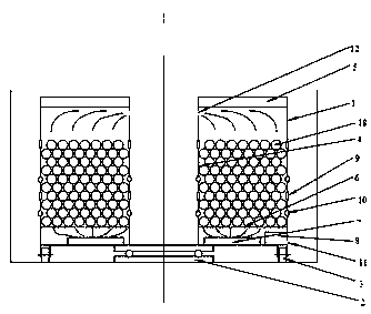 A degassing line for cables