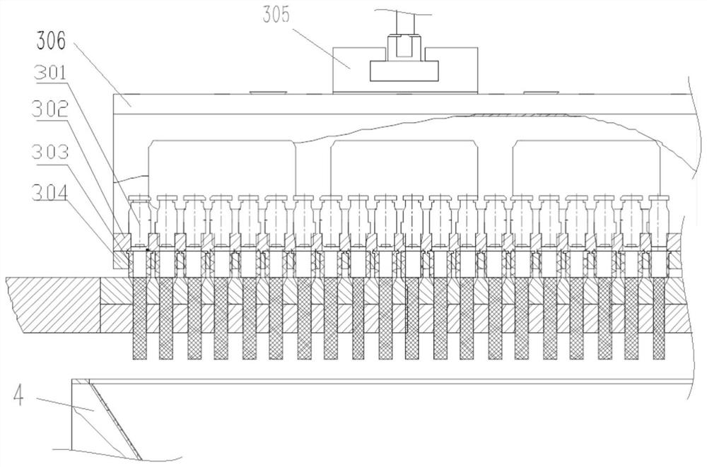 Air pressure removing device, system and method for waste cigarettes