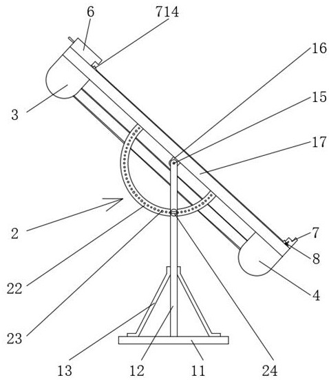 Building structure design auxiliary device based on BIM technology