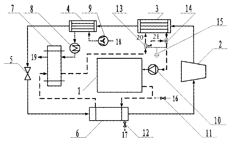 Drying device with combination of heat pump and rotating wheel