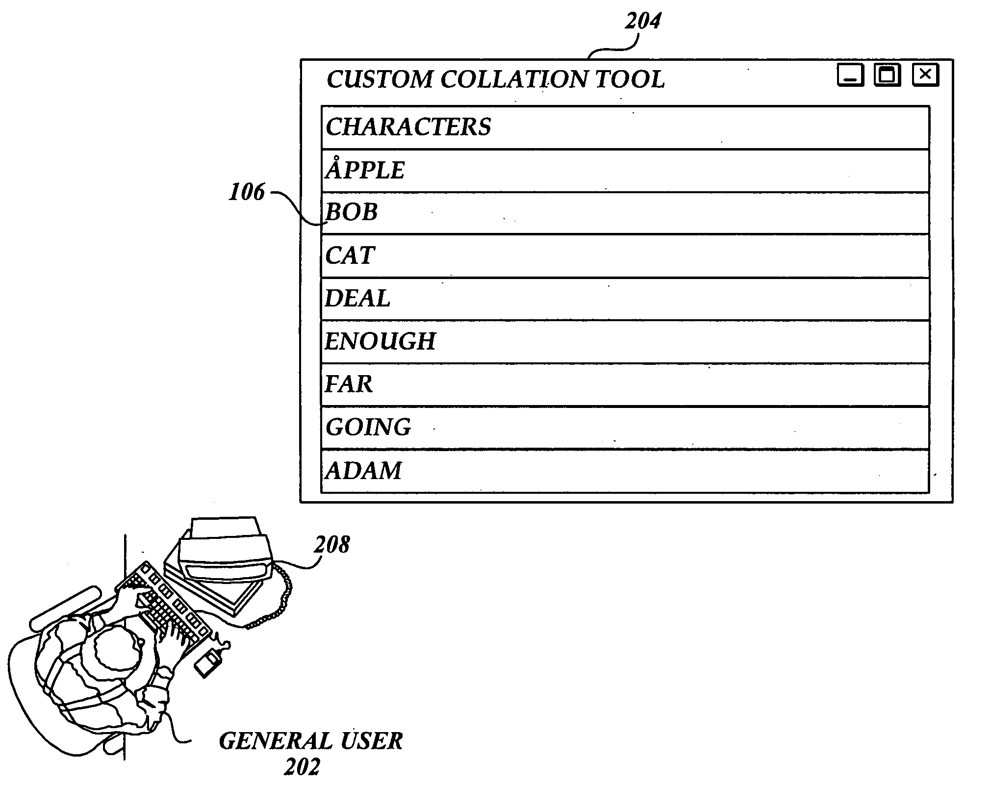 Custom collation tool