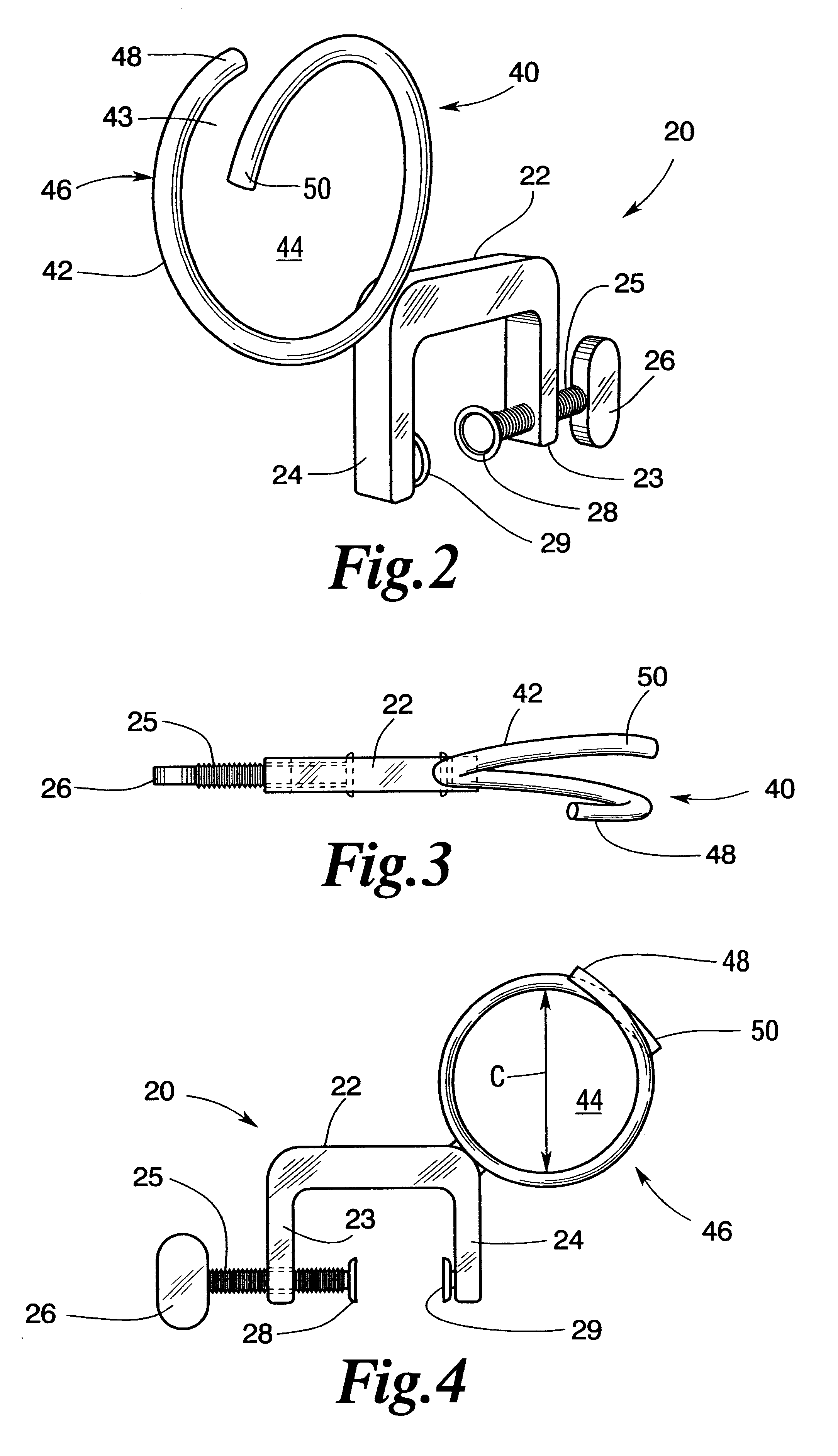 Removable cable support apparatus