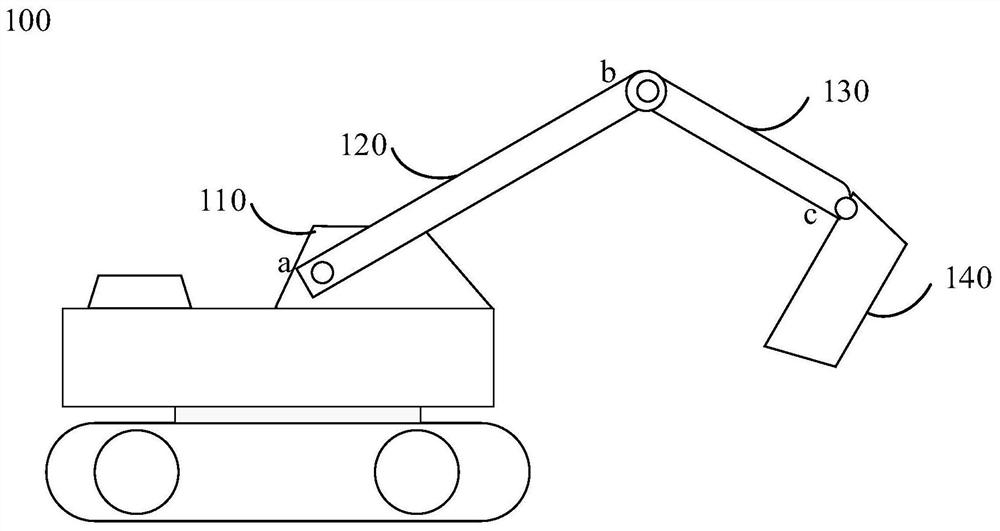 Excavator energy efficiency detection system, detection method and excavator