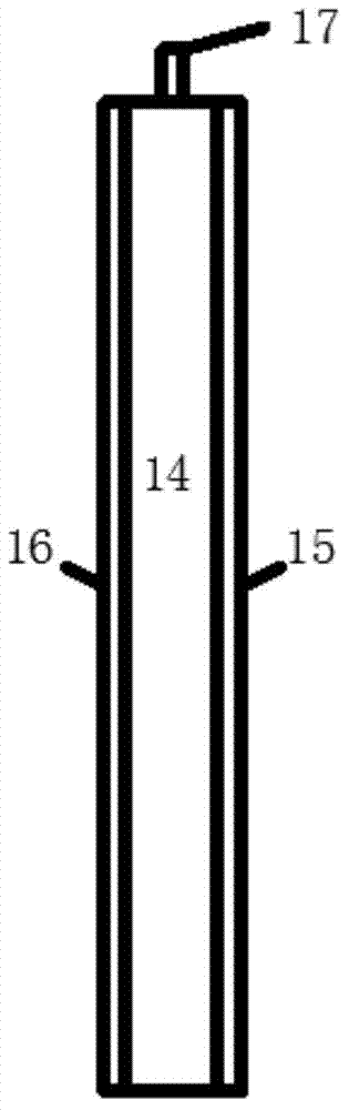 Method for efficiently enriching ammonia nitrogen ions in water based on membrane and electrode