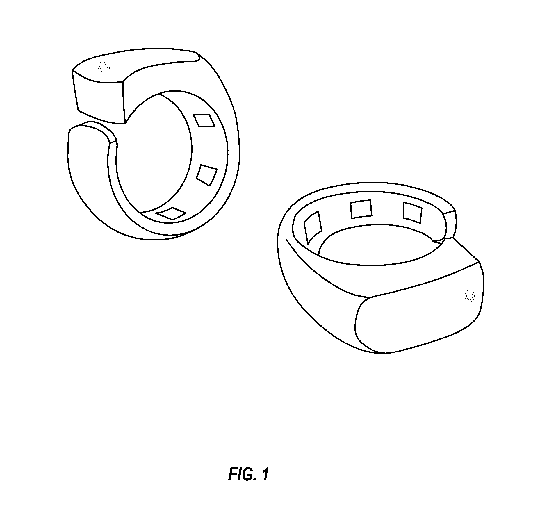 Pulse oximetry ring