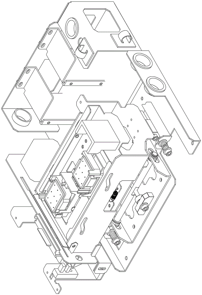 Modular dual nozzle ink stack