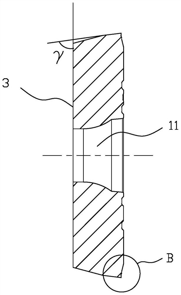 Turning blade for machining small parts