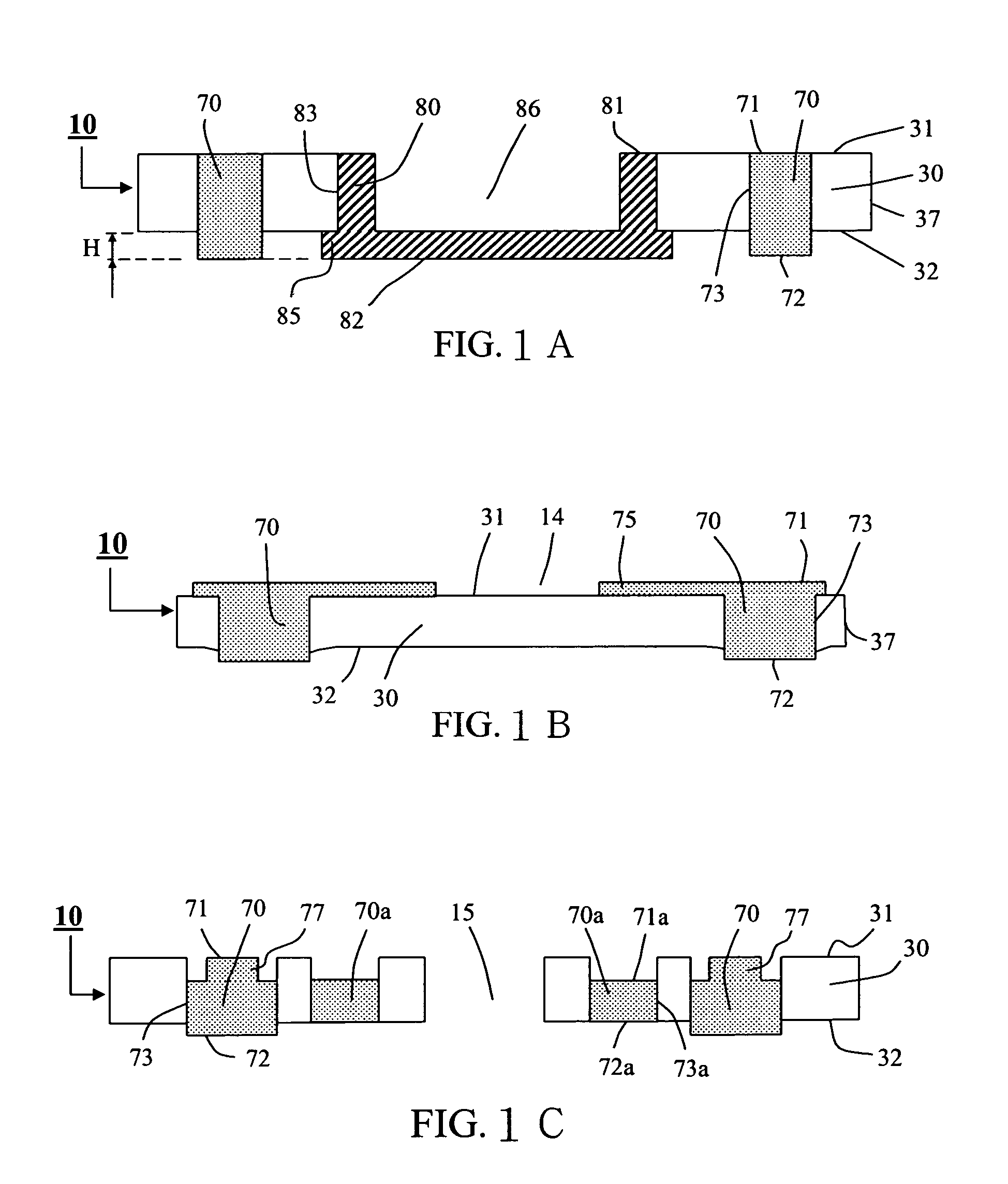 Substrate for electrical device and methods for making the same