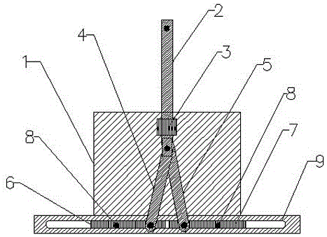 Press-bar-type seeder for potato planter