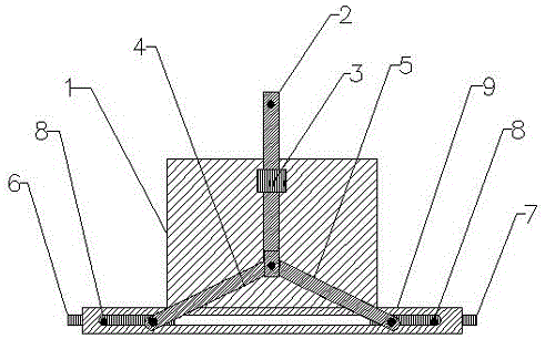 Press-bar-type seeder for potato planter