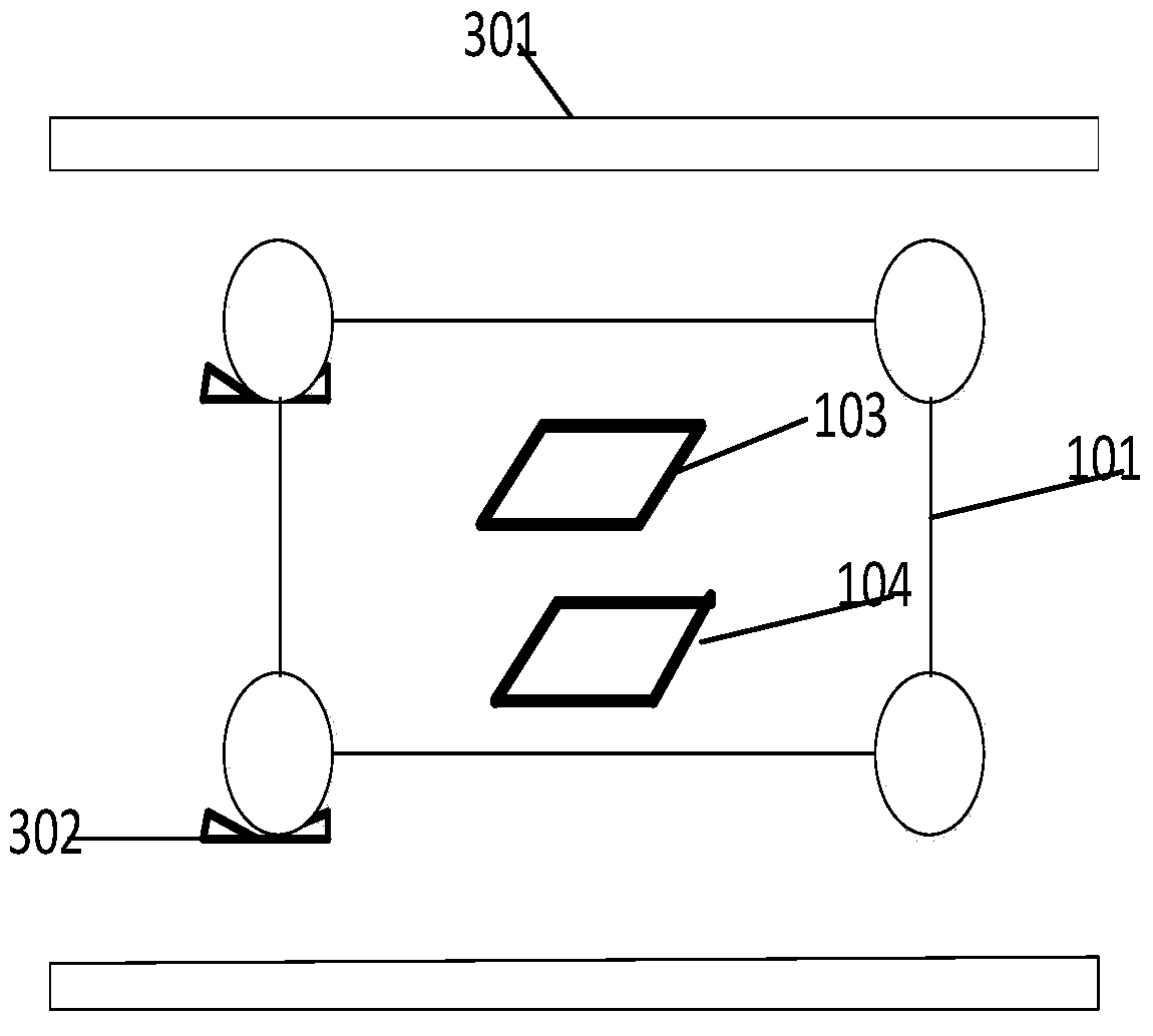 An electric vehicle non-contact charging automatic guidance and control system and method