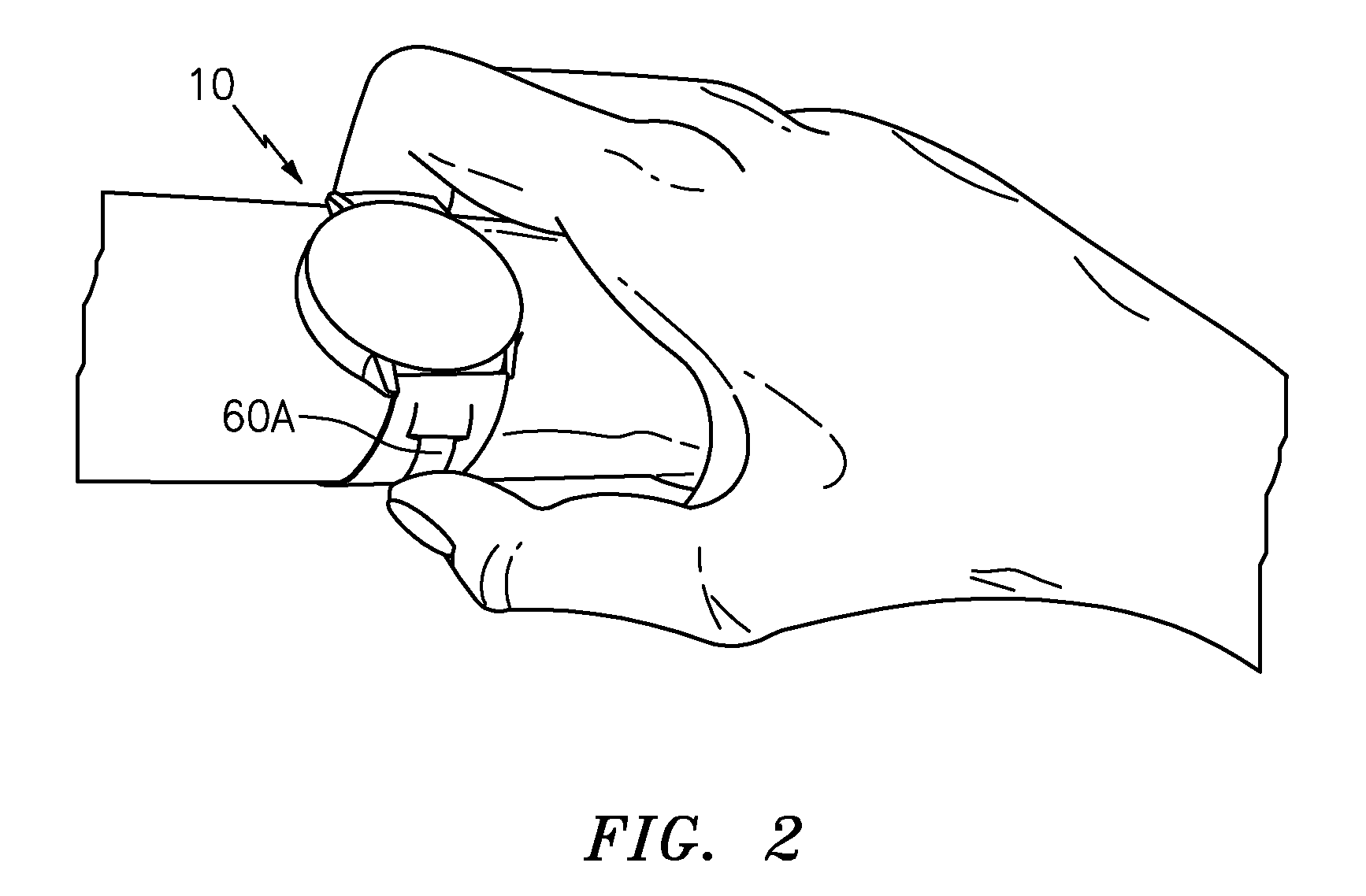 Wristworn device with a releasable locking arrangement