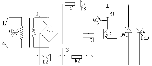 Equipotential high-voltage potential indicator