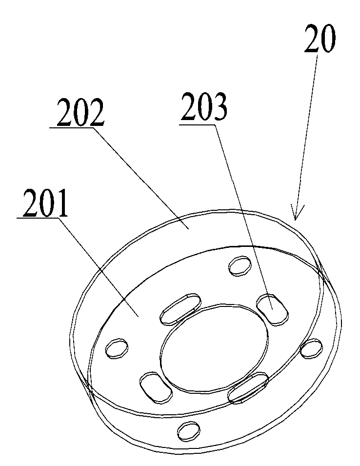 Oil baffle assembly and rotary compressor with same