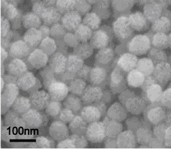 Nano-mesoporous granular drug carrier with photothermal effect and preparation method of nano-mesoporous granular drug carrier