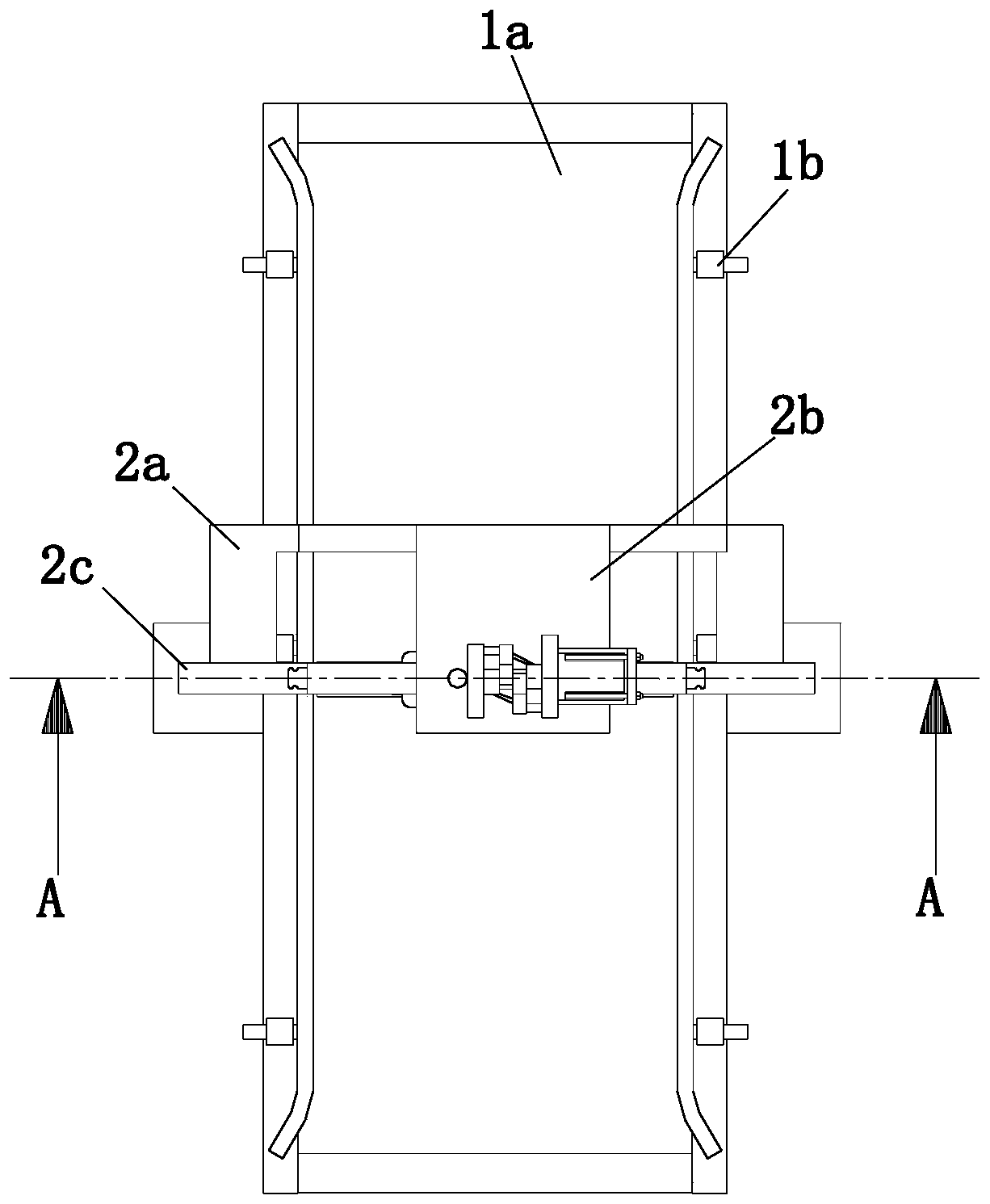 A cutting device for lace fabric