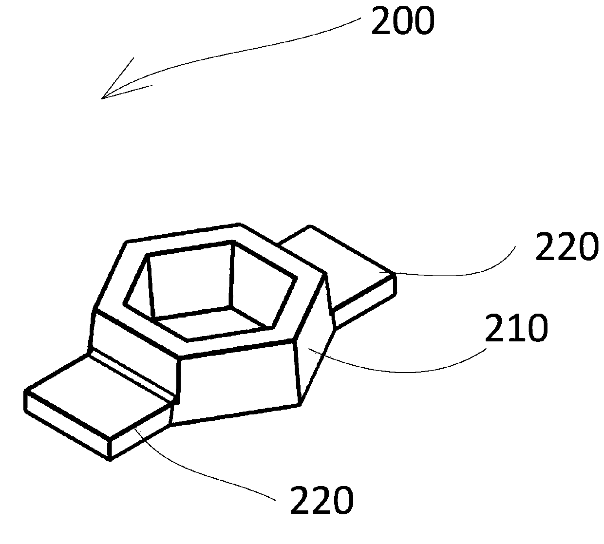 Tissue engineering artificial liver-like tissue construction mold and method for manufacturing the injection mold of the mold