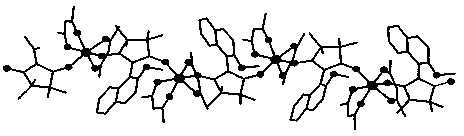 Nitroxyl free radical metal complex with naphthalene ring structure and preparation method of complex