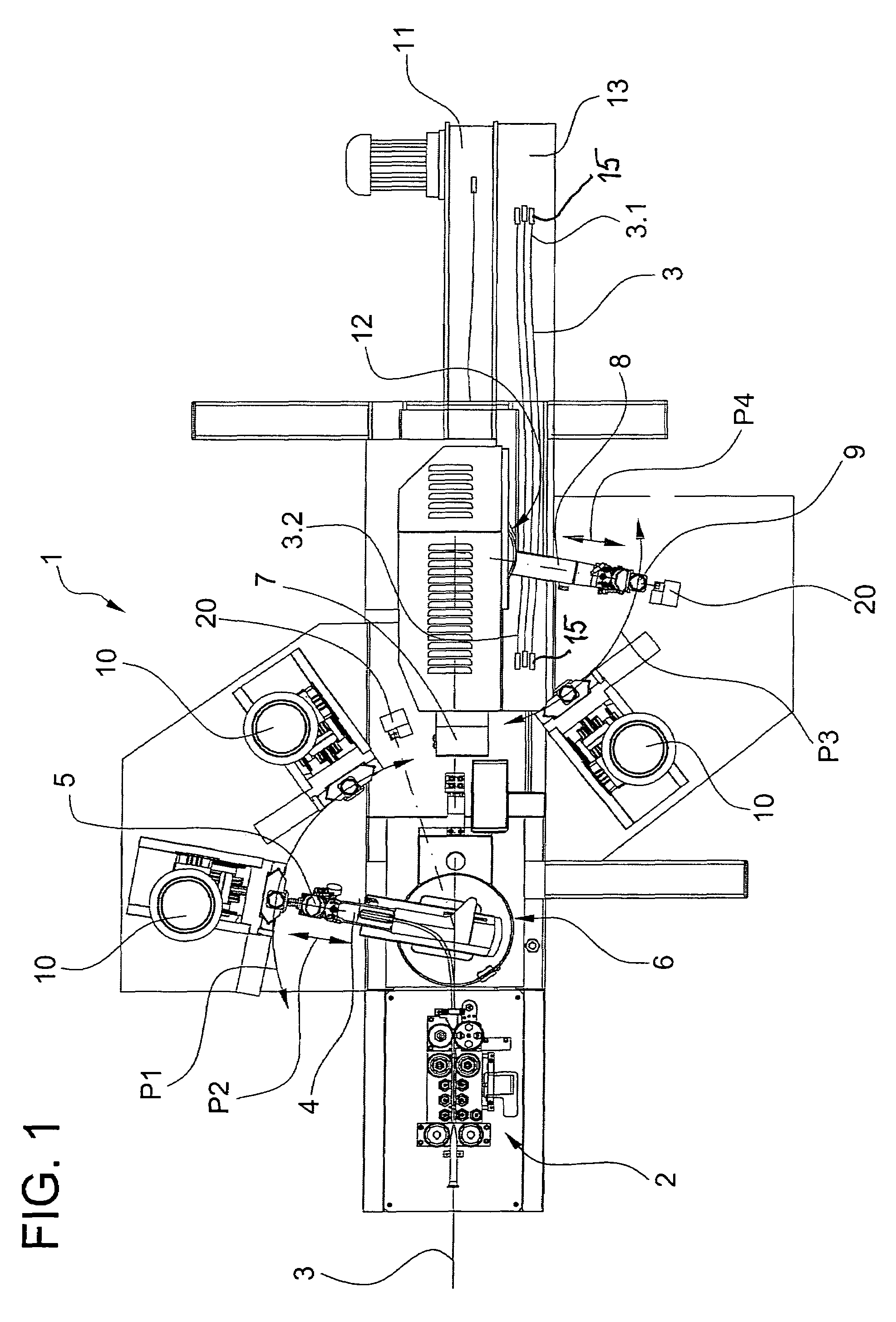 Inspection apparatus for wire-processing machine