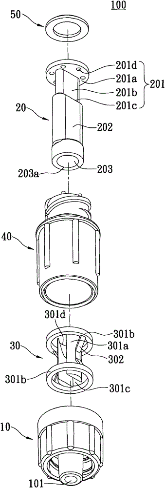 Pin-free connector module and system thereof