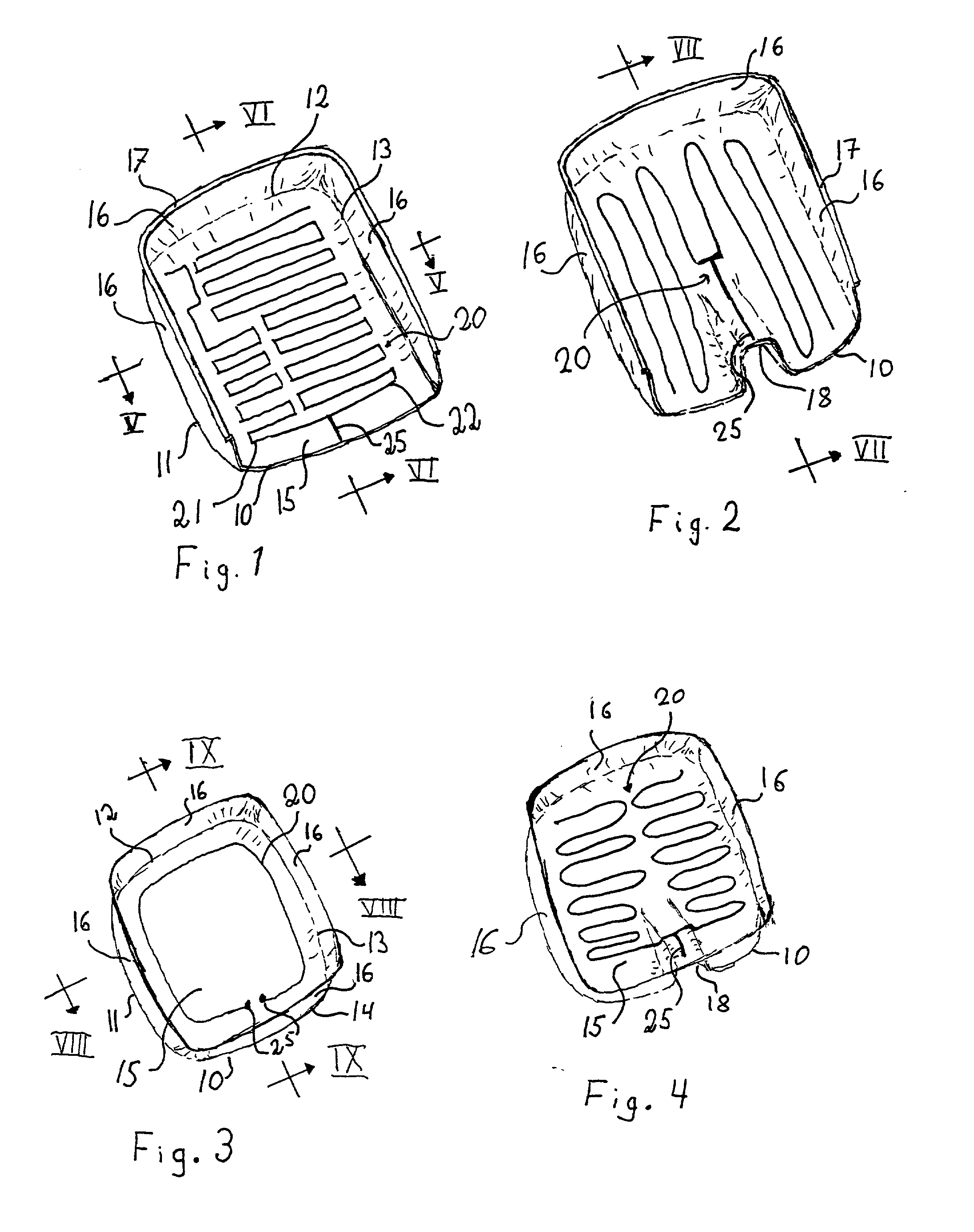 An antenna device, a method for manufacturing an antenna device and a radio communication device including an antenna device
