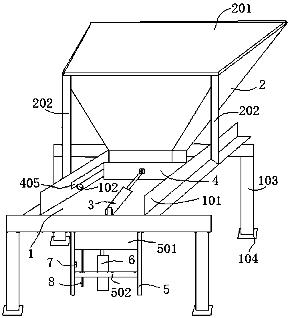 An automatic forming device for unburned brick production