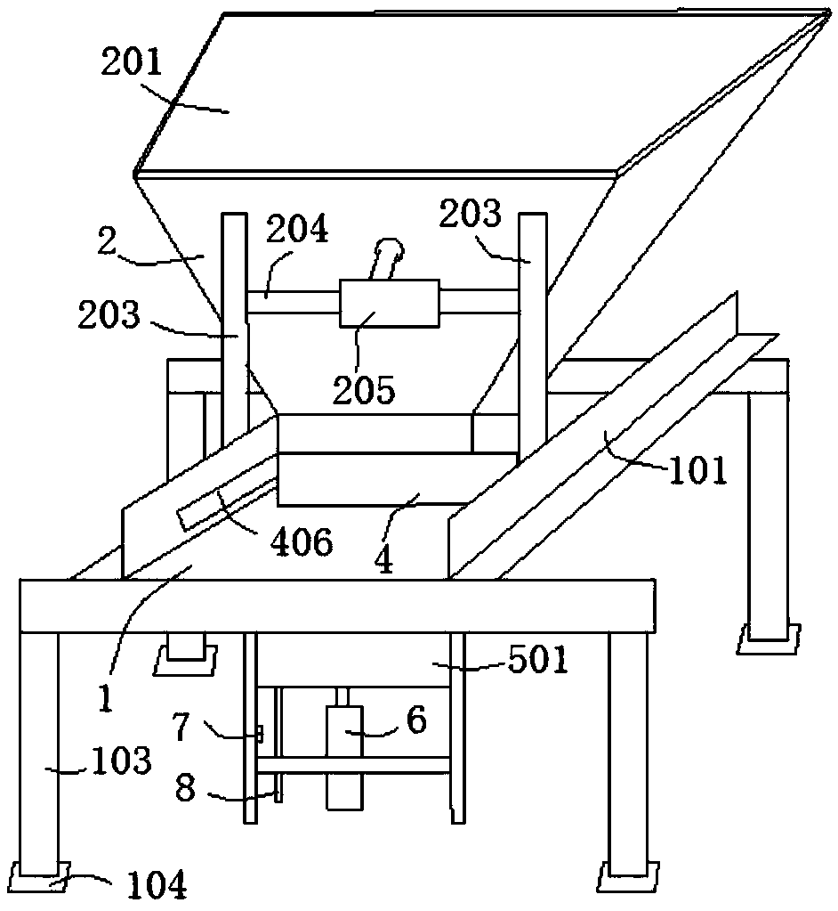 An automatic forming device for unburned brick production