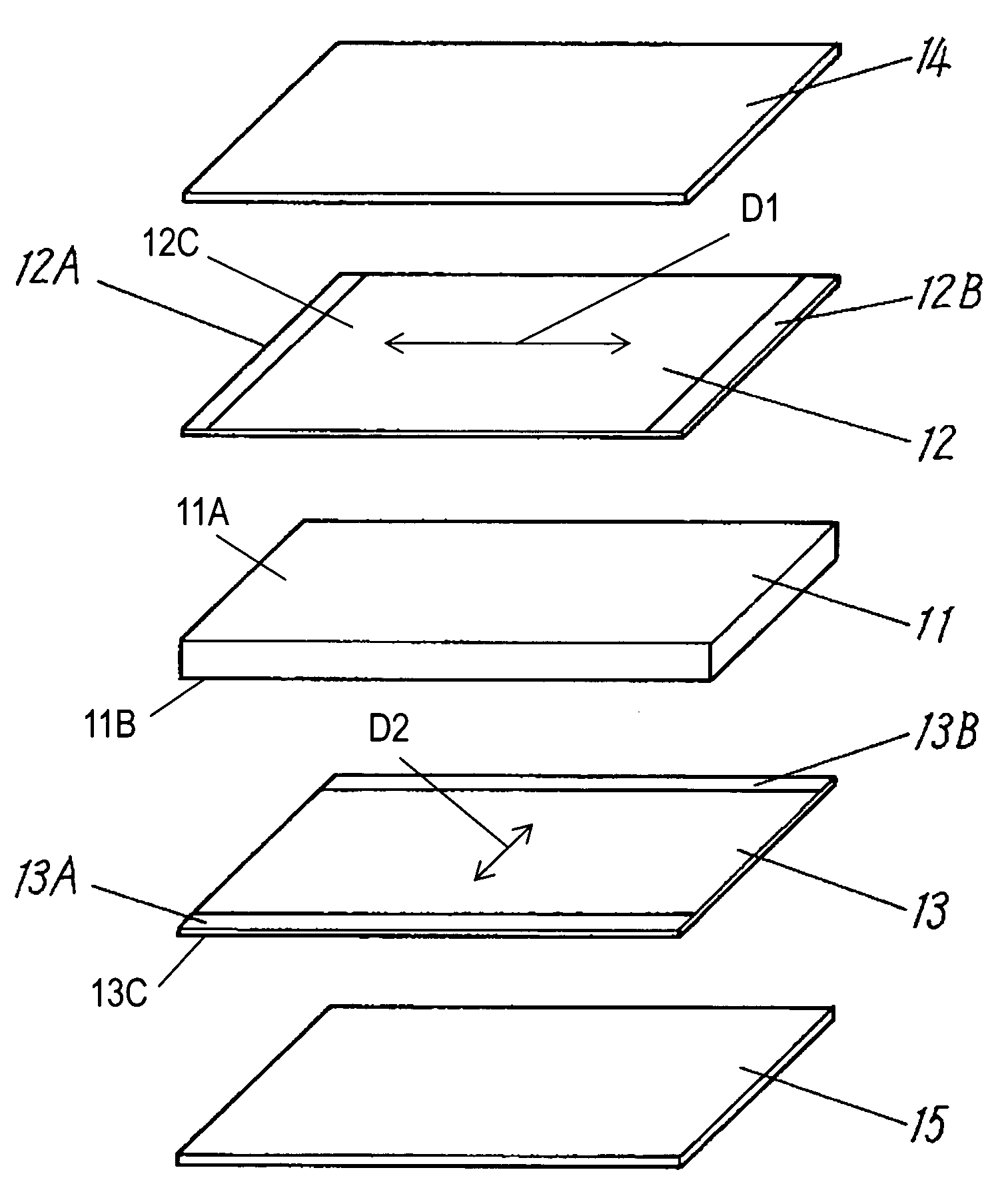 Touch panel and input device including the same